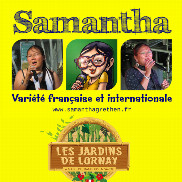 Samantha en concert aux Jardins de Lornay